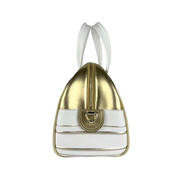 CHRISTIAN DIOR White Leather Shoulder Bag - Picture 2 of 13